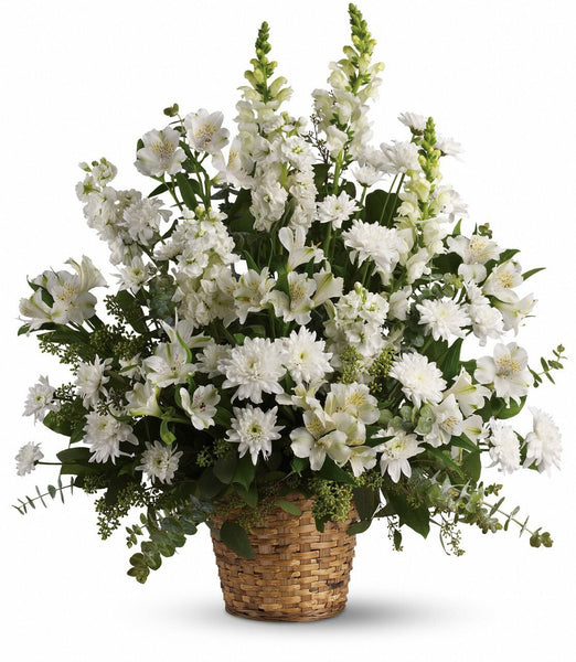 White Simplicity Basket